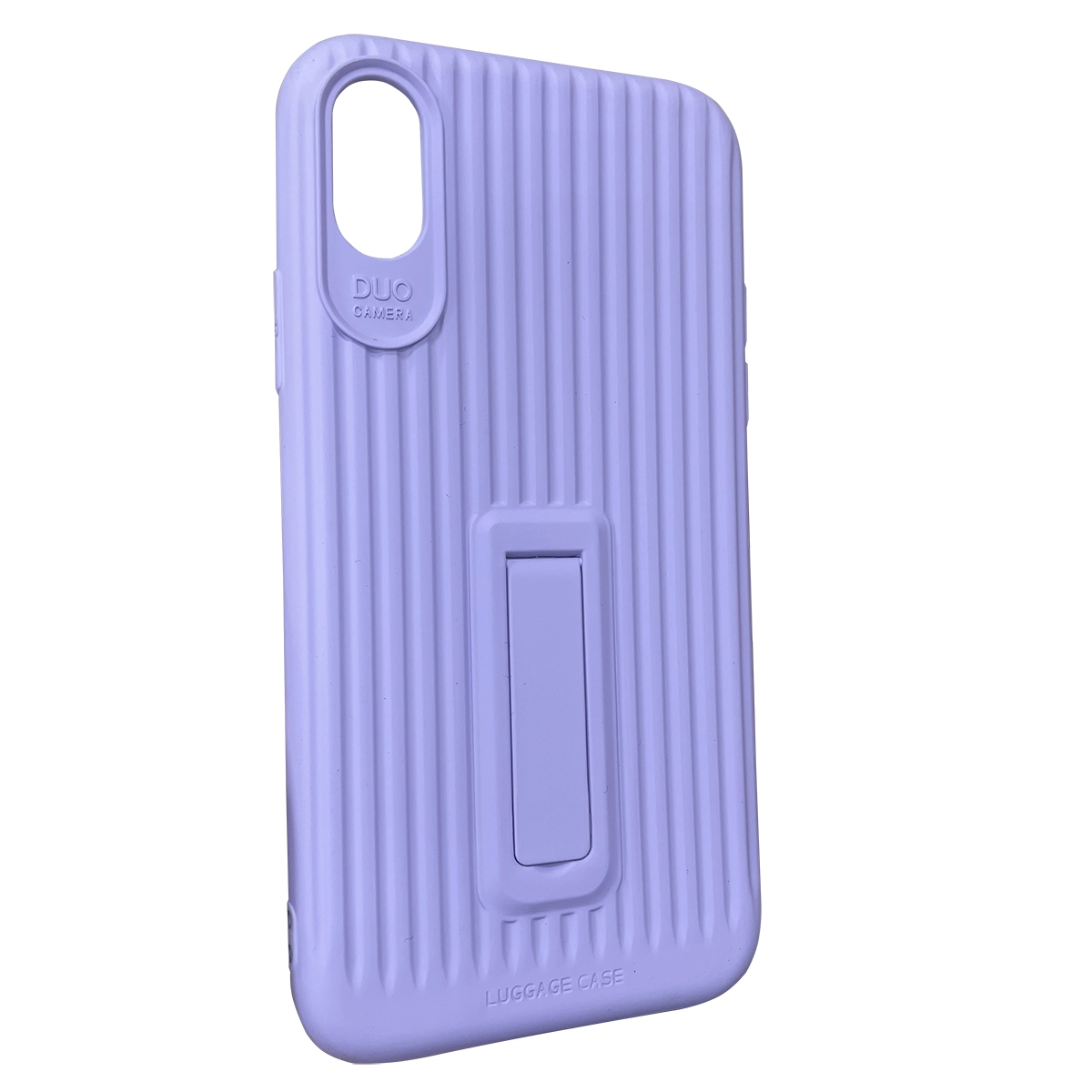 Чохол Coloure Luggage Silicone Case for iPhone X/Xs Violet