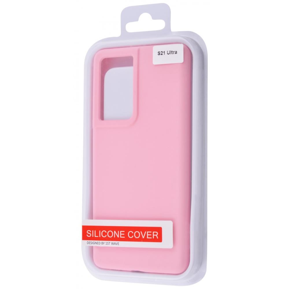 Чохол WAVE Full Silicone Cover Samsung Galaxy S21 Ultra (G998B) (Pink Sand)