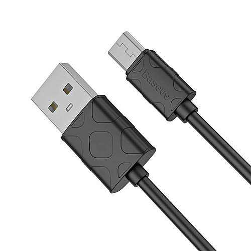 Кабель Baseus Yaven Micro USB 1M Black (CALUN-01)