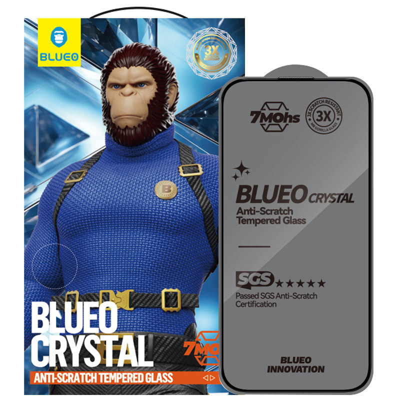 Захисне скло Blueo Full Crystal Anti-Scratch для Apple iPhone 16 Pro Max (6.9