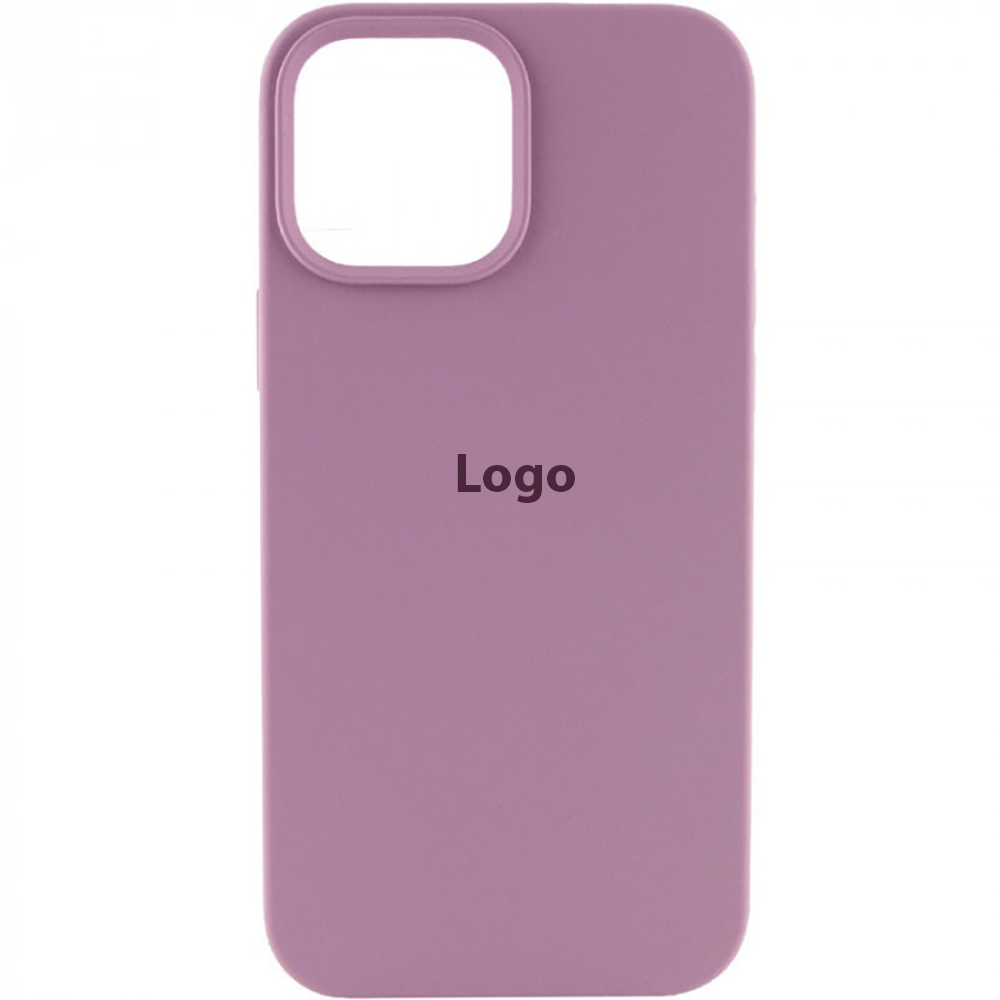 Чохол Silicone Case Full Protective (AA) iPhone 14 (Бузковий/Lilac Pride)