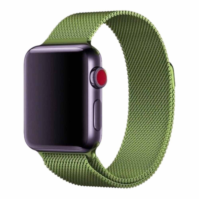 Ремінець MaiKai Milanese Loop Band для Apple Watch 42/44mm - Army Green