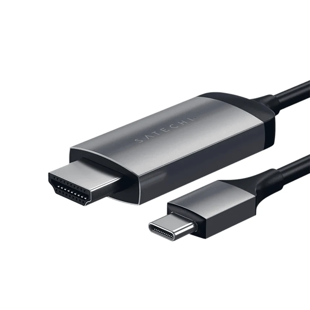 Кабель Satechi Type-C to 4K HDMI Cable Space Gray (ST-CHDMIM)
