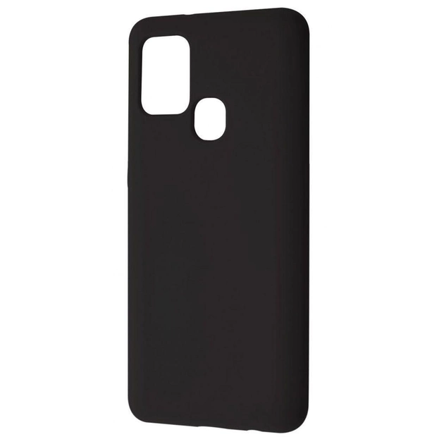 Чохол Silicone Case for Samsung A217 (A21s) Black