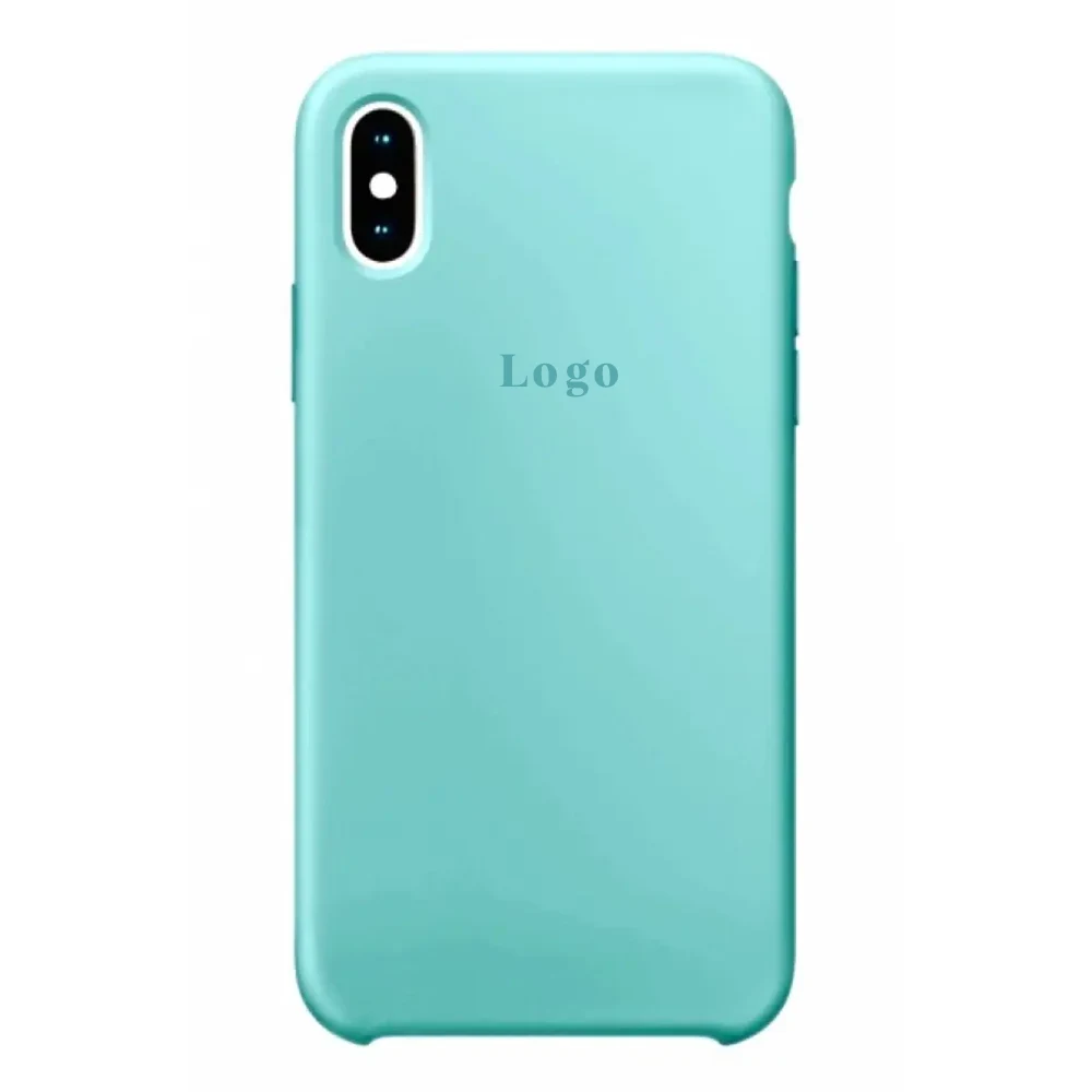 Чохол MaiKai Silicone для iPhone Xs Max - Ice Sea Blue