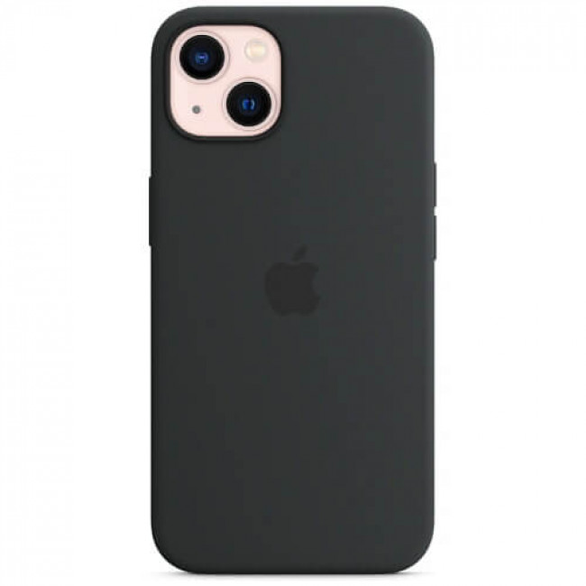 Чохол Silicone Case 1:1 for iPhone 13 with MagSafe Midnight