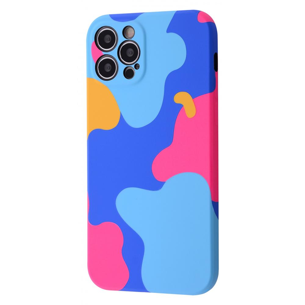 Чохол WAVE NEON X LUXO Minimalistic Case iPhone 7/8/SE 2 (midnight blue/bright pink)