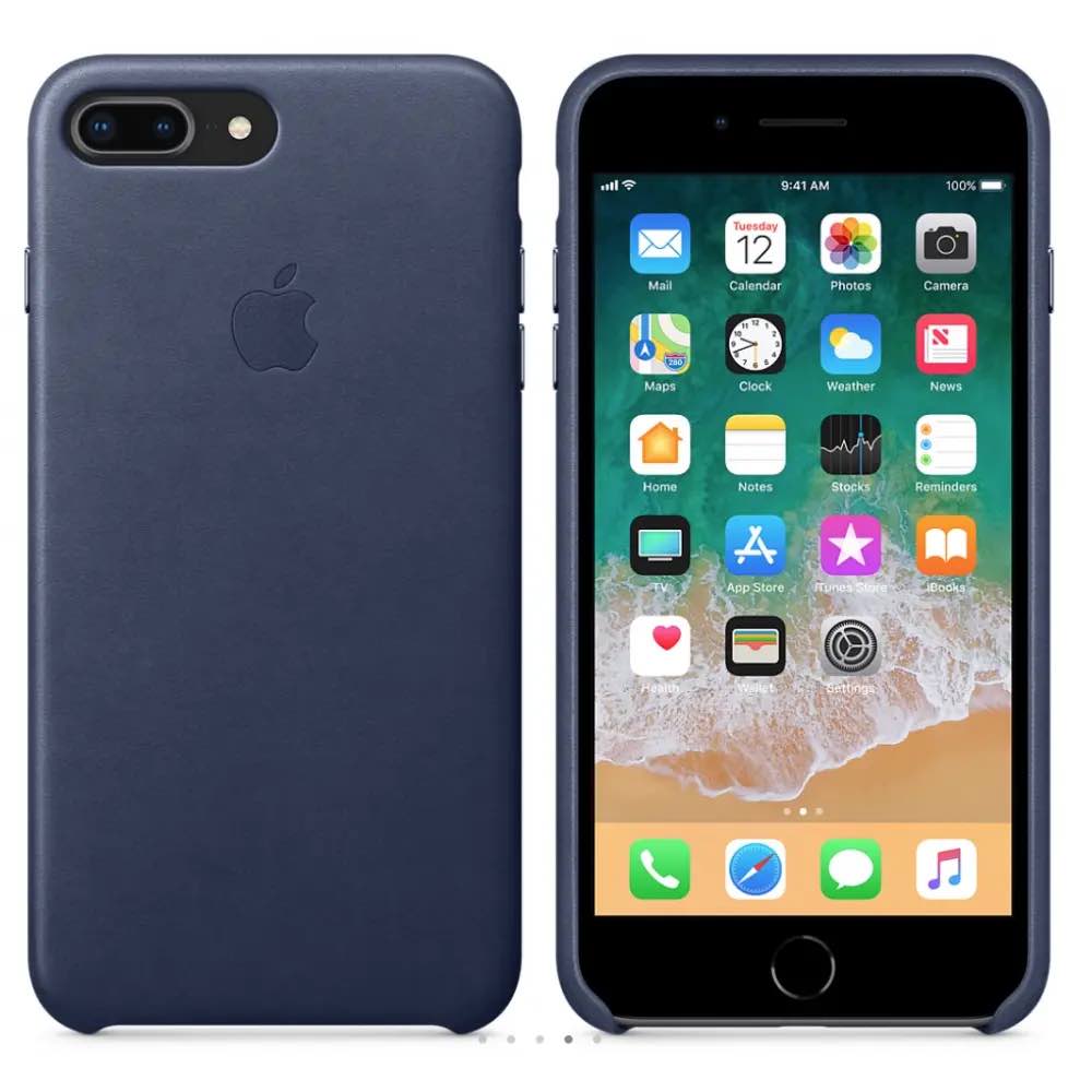 Чохол MaiKai Elite Leather для iPhone 7/8 - Midnight Blue