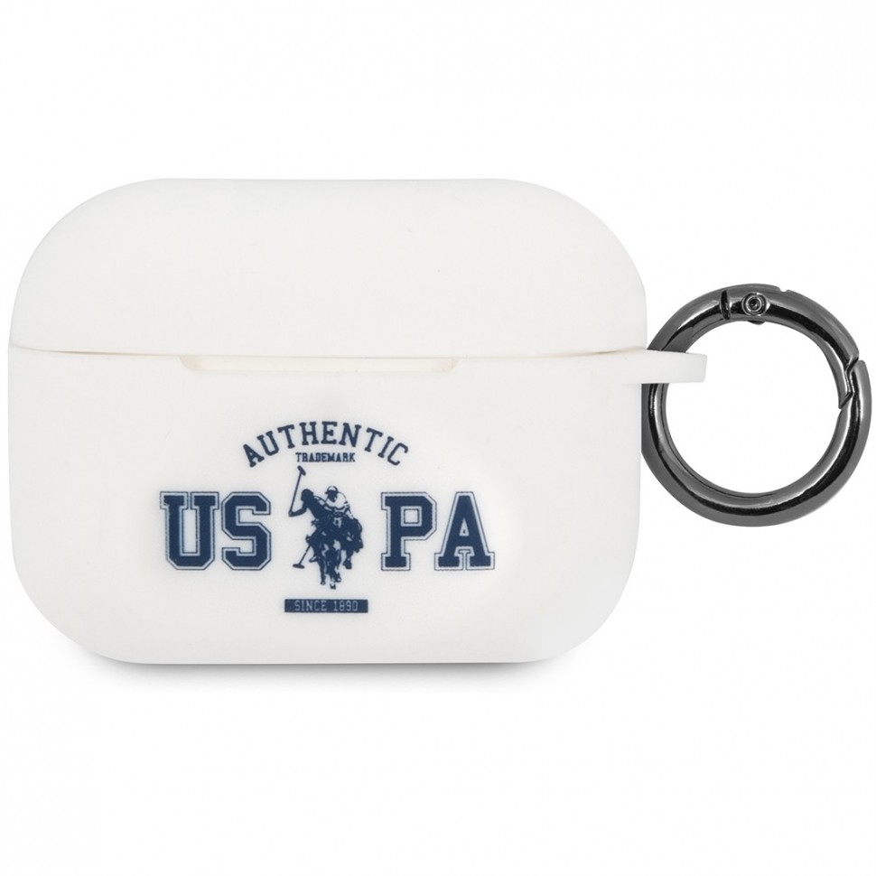 Чохол U.S.Polo Assn.Silicone Uspa Authentic Case for Airpods 3 White