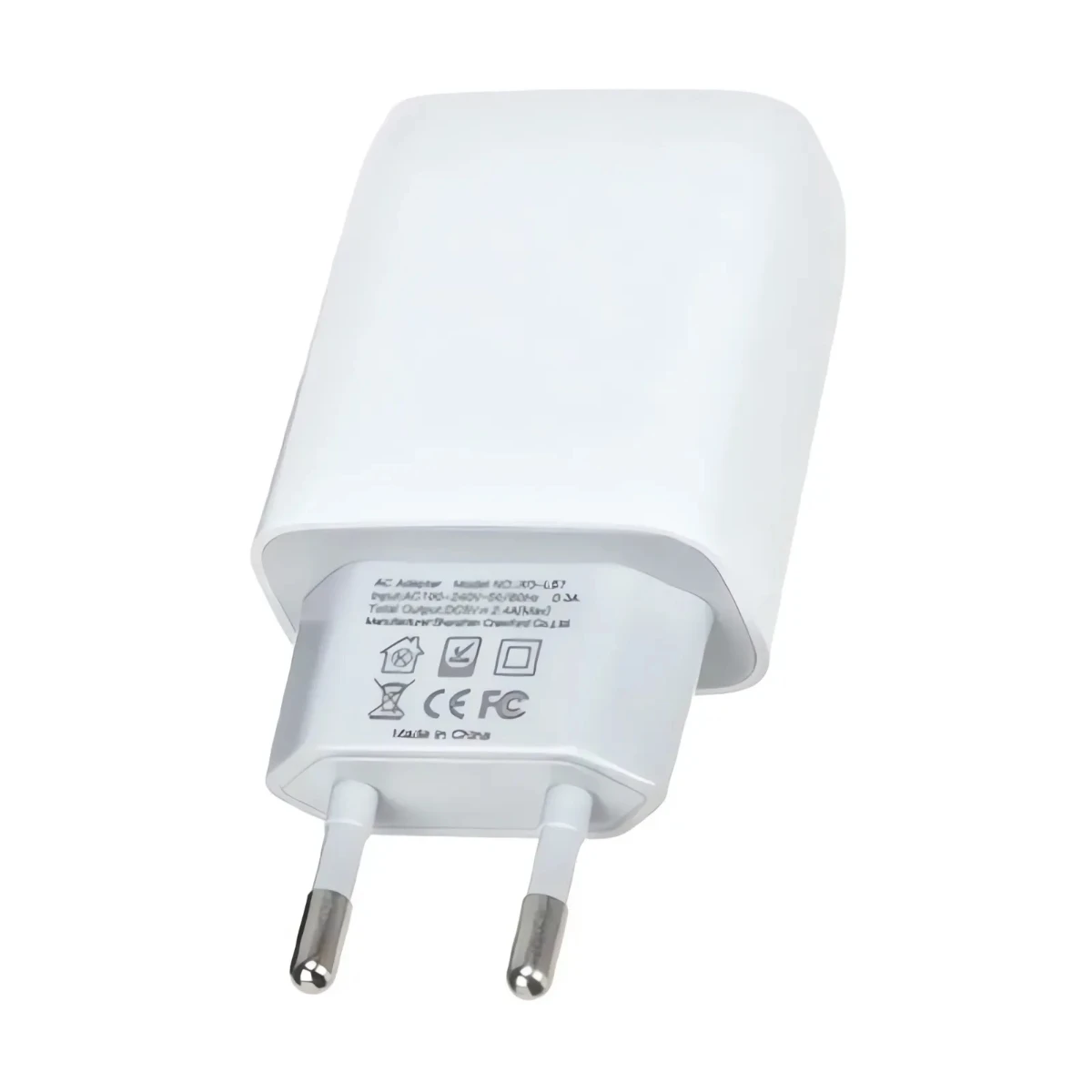 МЗП XO L57 2.4A/2USB + Type-C White