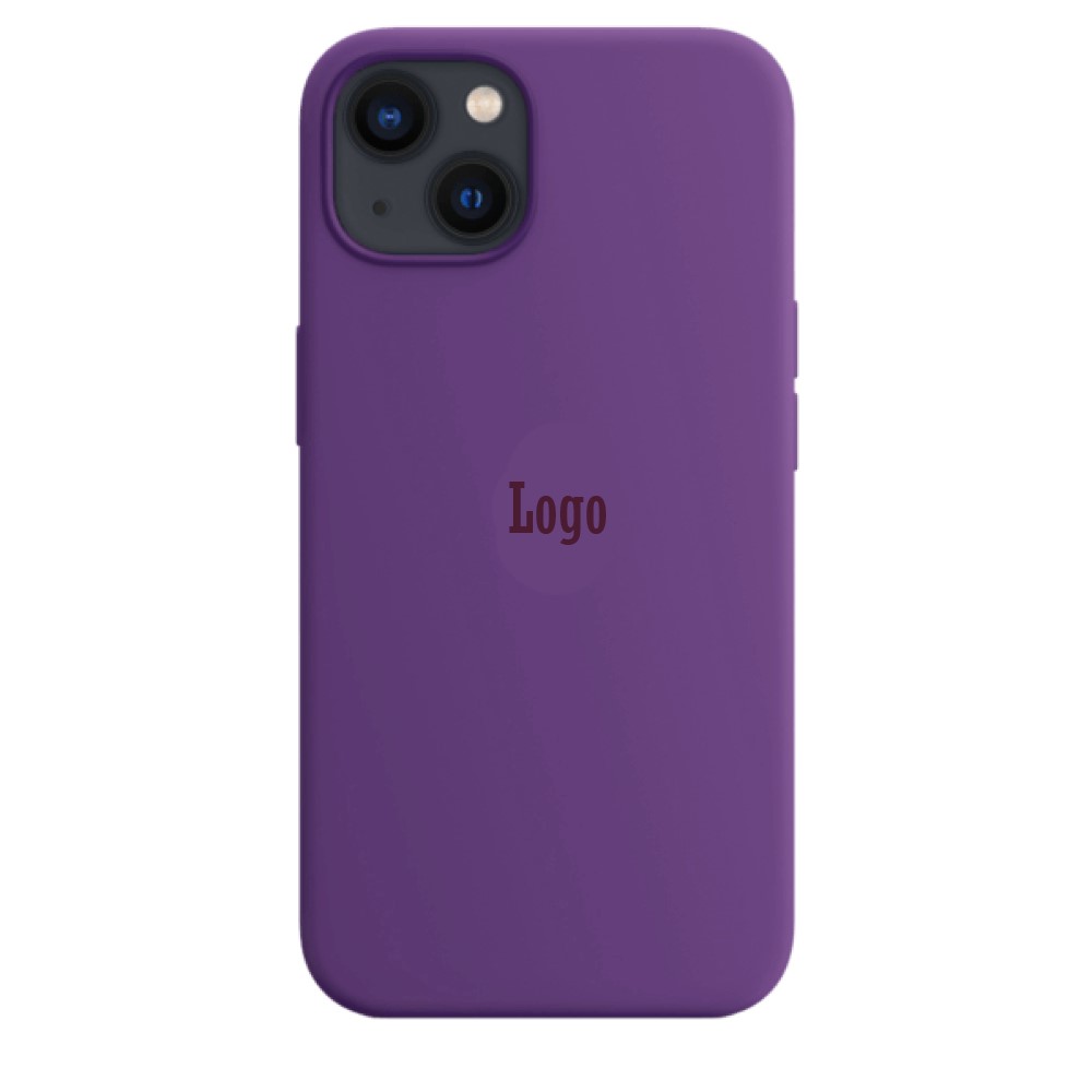 Чохол Silicone Case Full Cover iPhone 13 (purple)