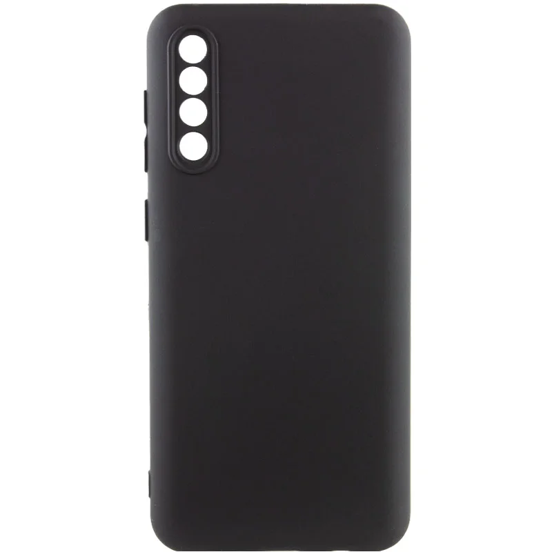 Чохол Silicone Cover Lakshmi Full Camera (A) для Samsung A50 (A505F)/A50s/A30s (Чорний/Black)