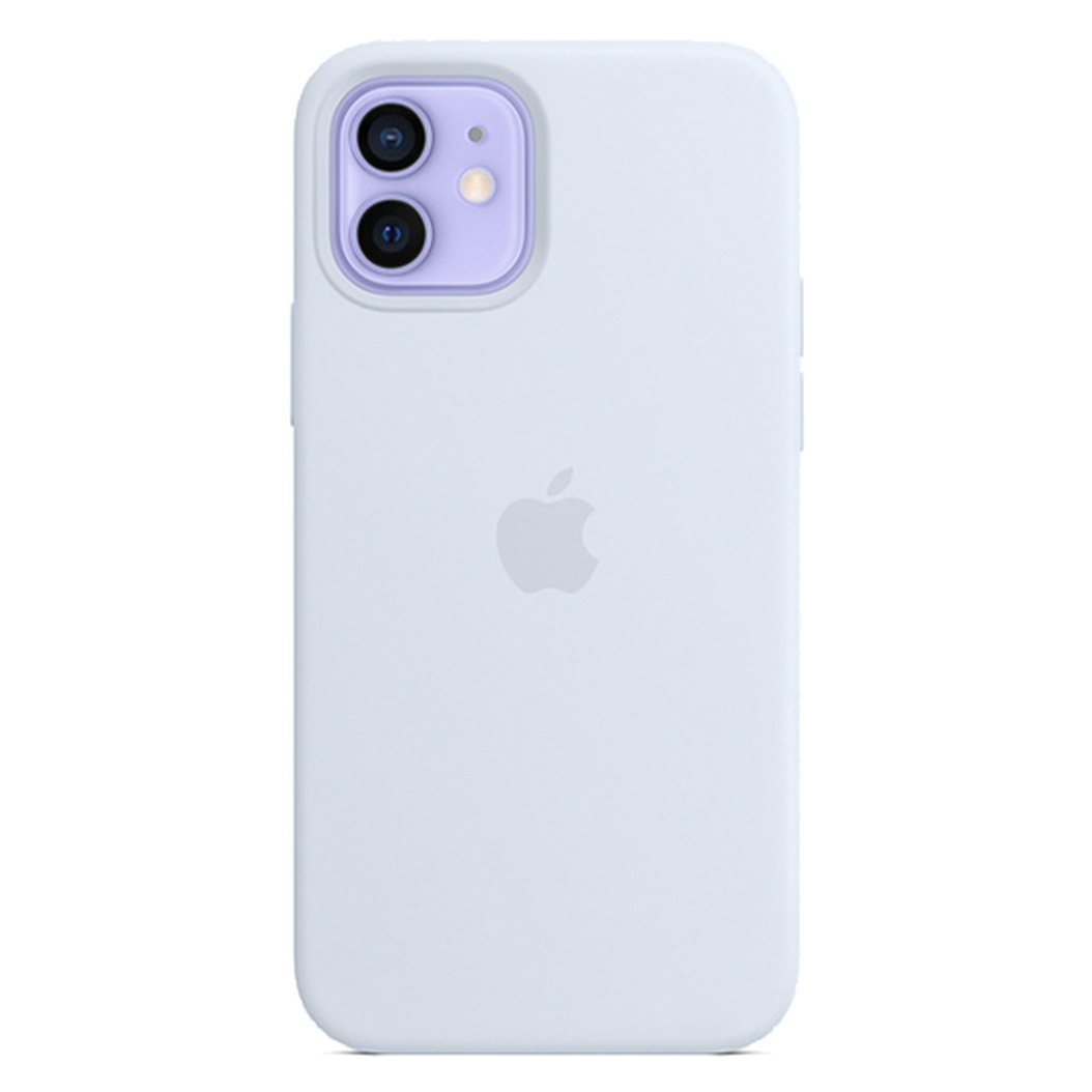 Чохол Silicone Case with MagSafe для iPhone 12/12 Pro - Cloud Blue
