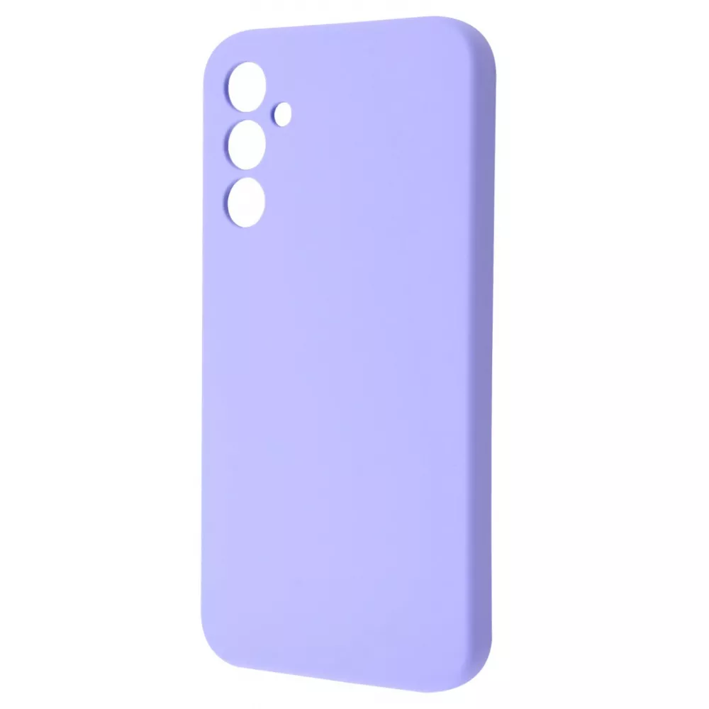 Чохол WAVE Full Silicone Cover Samsung Galaxy A34 (світло-фіолетовий)
