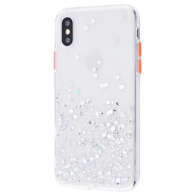 Чохол WAVE Sparkles Case (TPU) iPhone Xr (white)