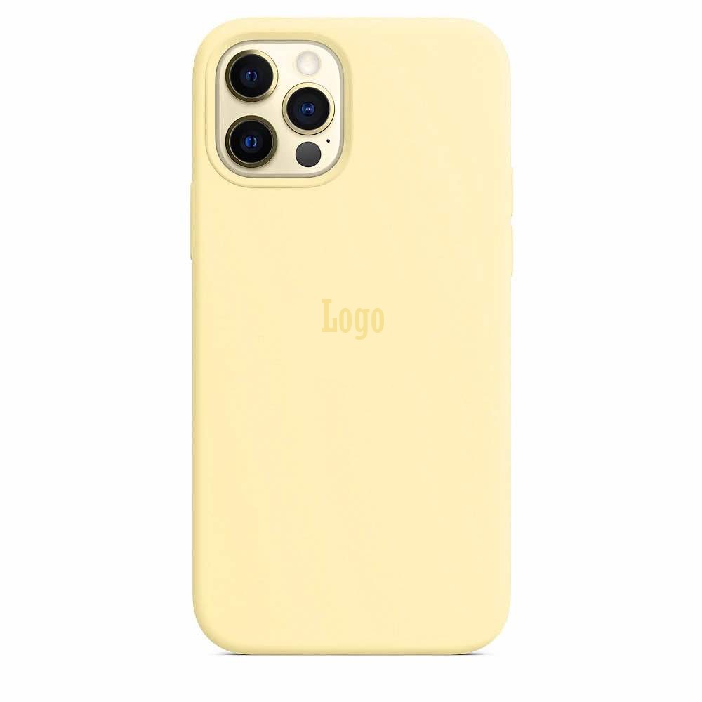 Чохол MaiKai Silicone для iPhone 12 Pro Max - Mellow Yellow