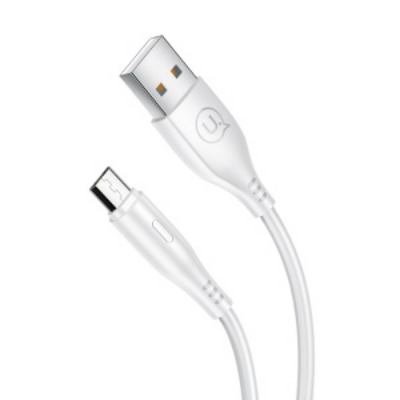 Кабель Usams MicroUSB US-SJ268 U18 Series 1m - White