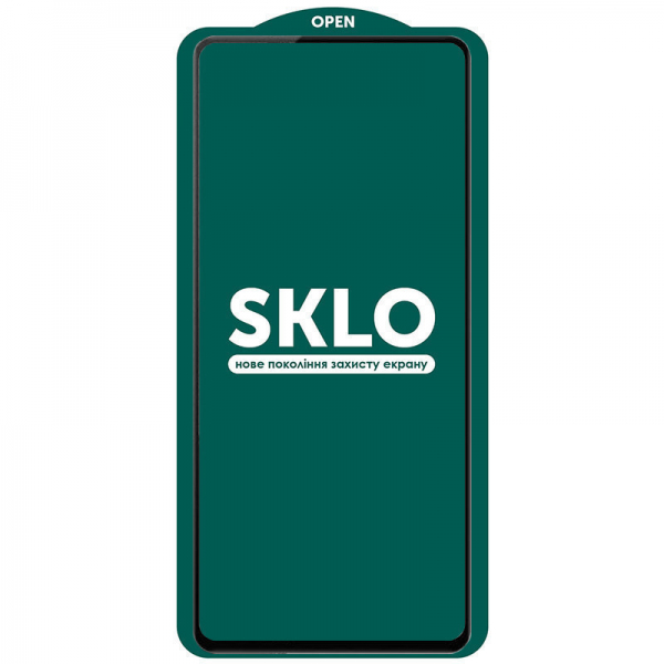 Захисне Скло SKLO 3D Full Glue для Samsung Galaxy S22 (Black)