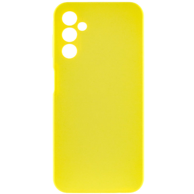 Чохол Silicone Cover Lakshmi Full Camera (AAA) для Samsung Galaxy A25 5G (Жовтий / Yellow)
