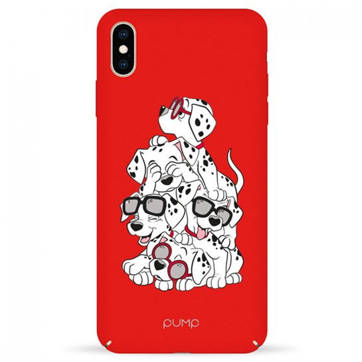 Чохол Pump Tender Touch Case for iPhone XS Max Dalmatians