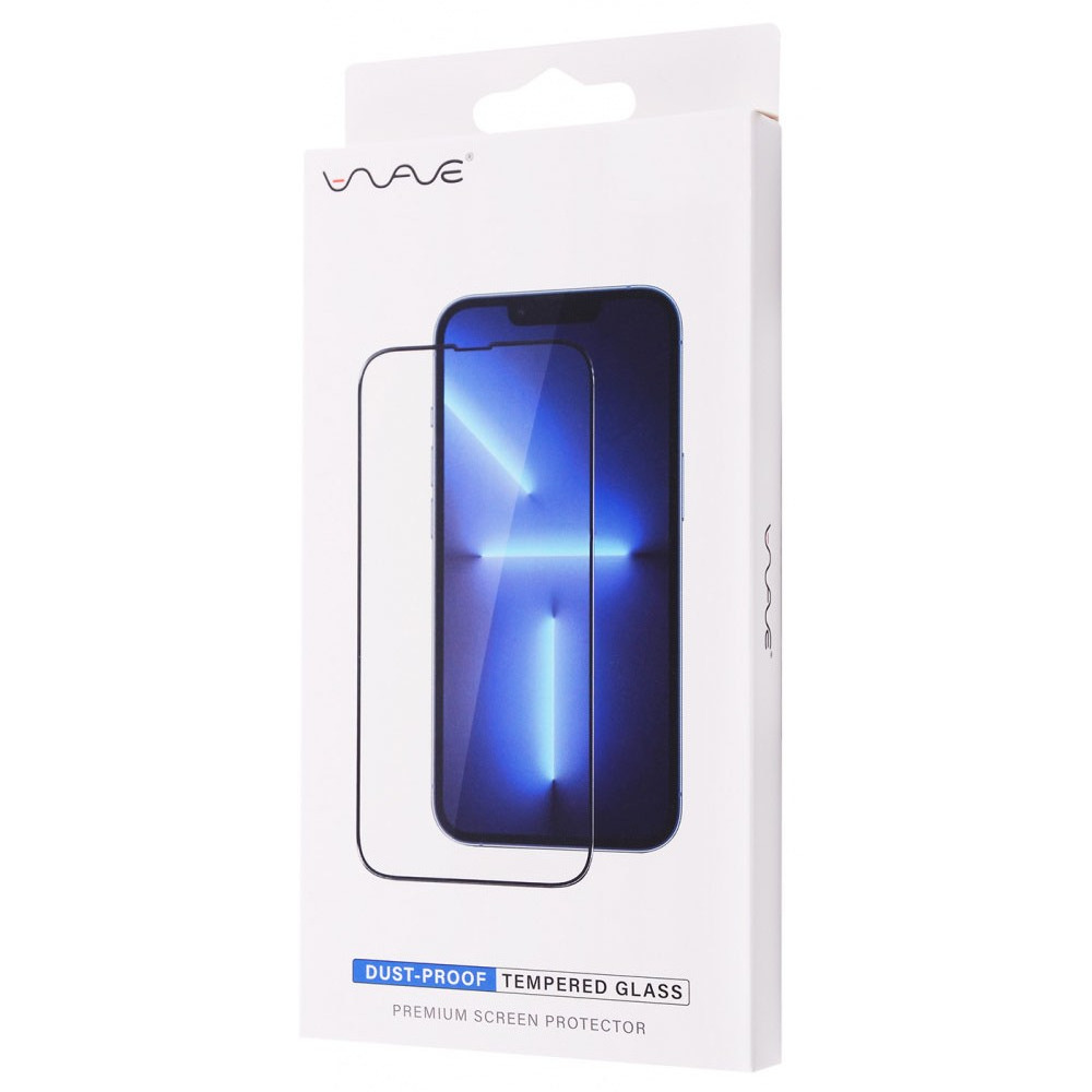 Захисне скло WAVE Dust-Proof iPhone 13 Mini (чорний)