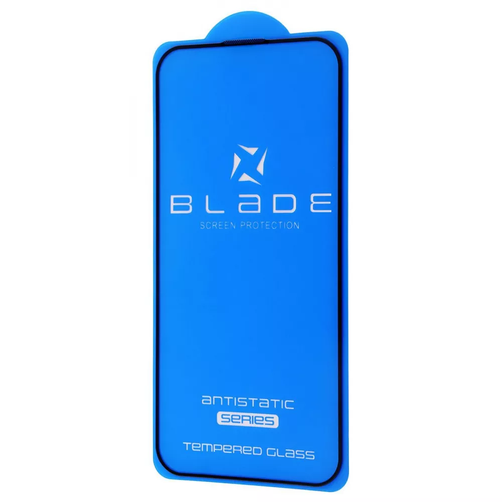 Захисне скло BLADE ANTISTATIC Series Full Glue iPhone 15 Pro (чорний)