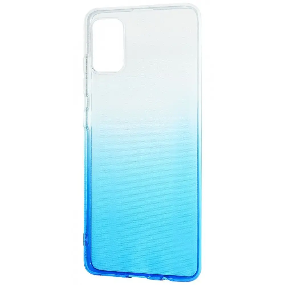 Чохол 0.5mm Gradient Design для Samsung A51 (blue/white)