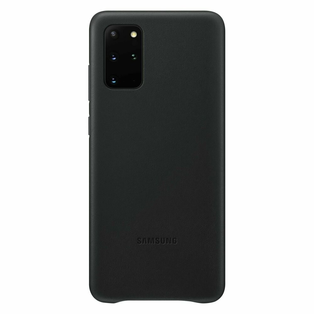 Чохол Original Leather Cover Black для Samsung S20+ G985