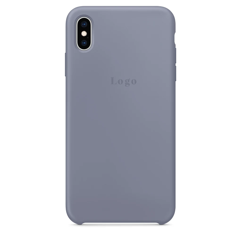 Чохол MaiKai Elite Silicone для iPhone Xs Max - Lavender Gray