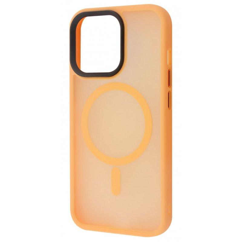 Чохол MaiKai Matte Colorful Case with MagSafe iPhone 11 (Orange)