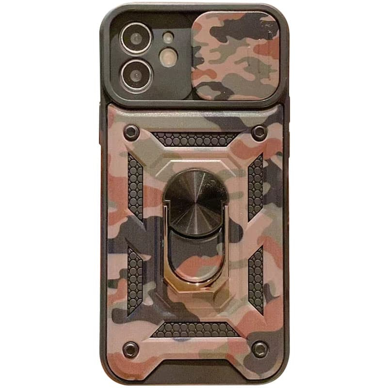 Чохол Camshield Serge Ring Camo для Samsung Galaxy A23 4G (Коричневий/Army Brown)