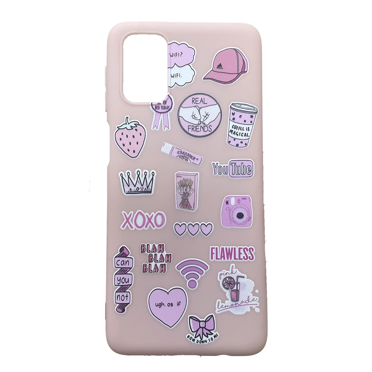 Чохол TPU Print for Samsung M317 (M31s) - Pink