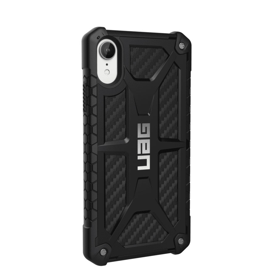 Чохол UAG OEM для iPhone XR UAG Monarch, Carbon Fiber