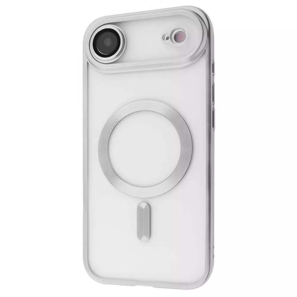Чохол Metal Matte Case with Magnetic Ring iPhone 17 Air (білий титан)