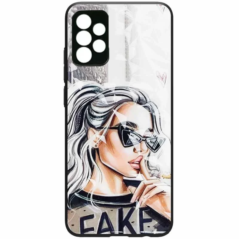 Чохол TPU + PC Prisma Ladies для Samsung Galaxy A72 4G / A72 5G (Fake)