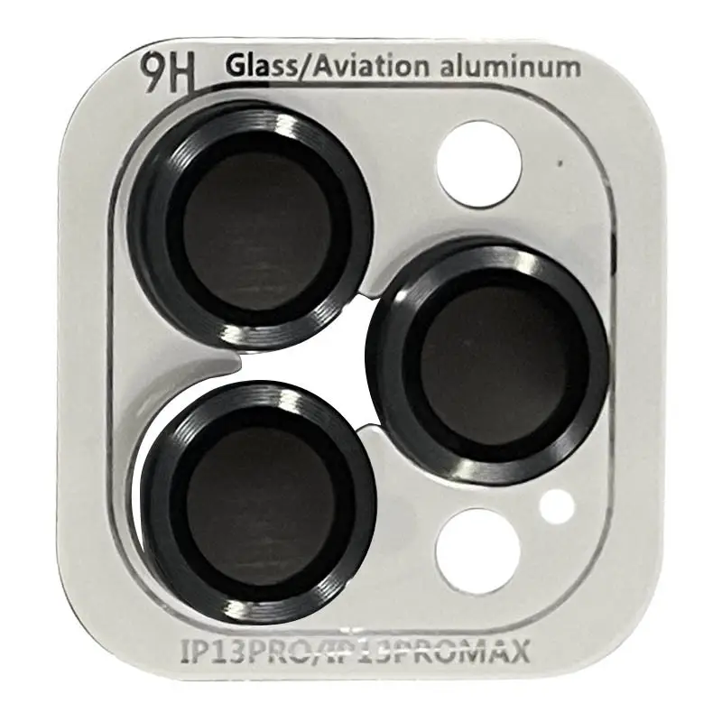 Захист камери Metal Classic на iPhone 13 Pro/13 Pro Max (темно-сірий)