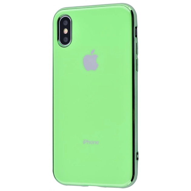 Чохол Silicone iPhone Case (TPU) for iPhone X/Xs (green)