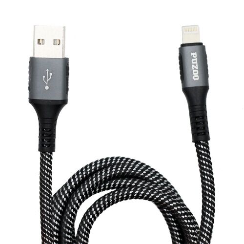 Кабель Puzoo Jazz Series Fast Charging Type-C to USB Cable 1m Grey