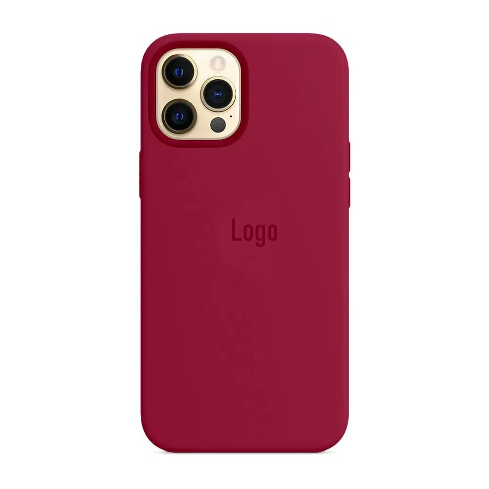 Чохол Silicone Case Full Cover iPhone 13 (rose red)