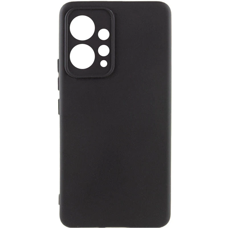 Чохол Silicone Cover Lakshmi Full Camera (A) для Xiaomi Redmi Note 12 4G (Чорний/Black)