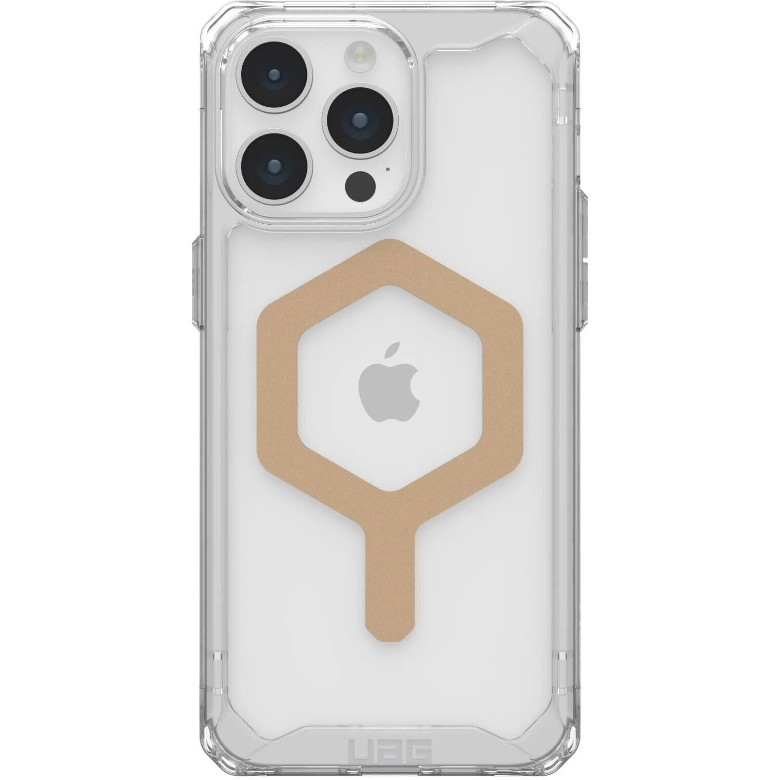 Чохол UAG для iPhone 15 Pro, Plyo Magsafe, Ice/Gold