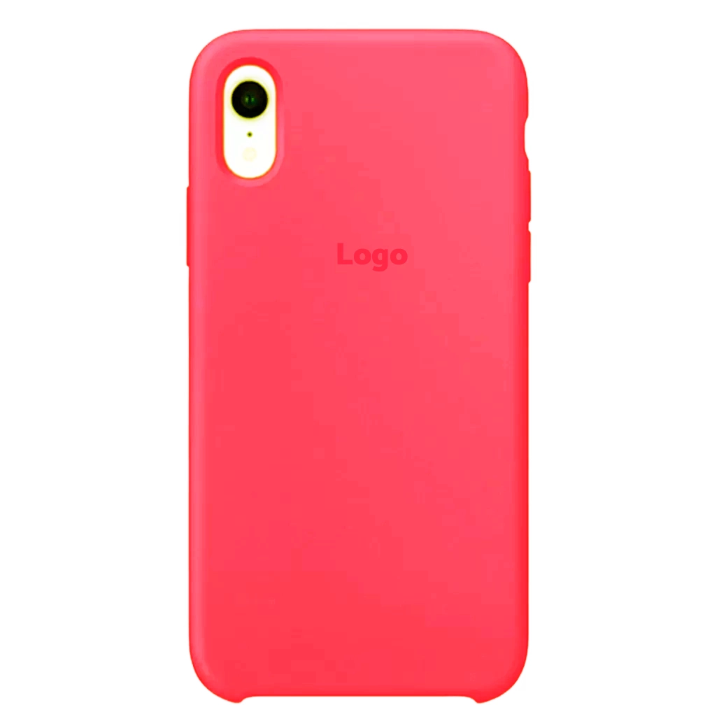 Чохол MaiKai Silicone для iPhone Xr - Bright Pink