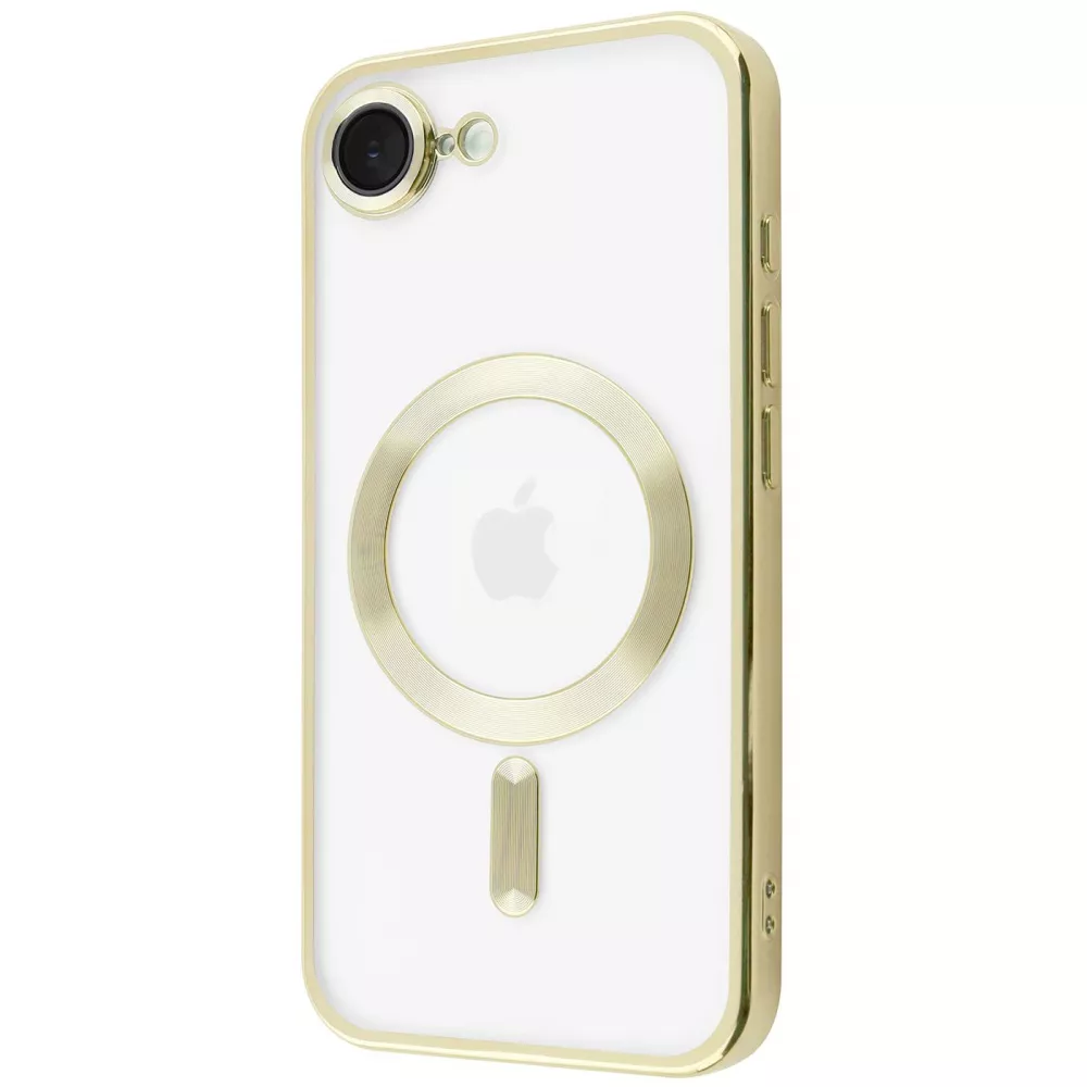 Чохол Metal Matte Case with Magnetic Ring iPhone 16e (золотий)