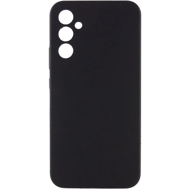 Чохол Silicone Cover Lakshmi Full Camera (AAA) для Samsung Galaxy S24+ (Чорний / Black)