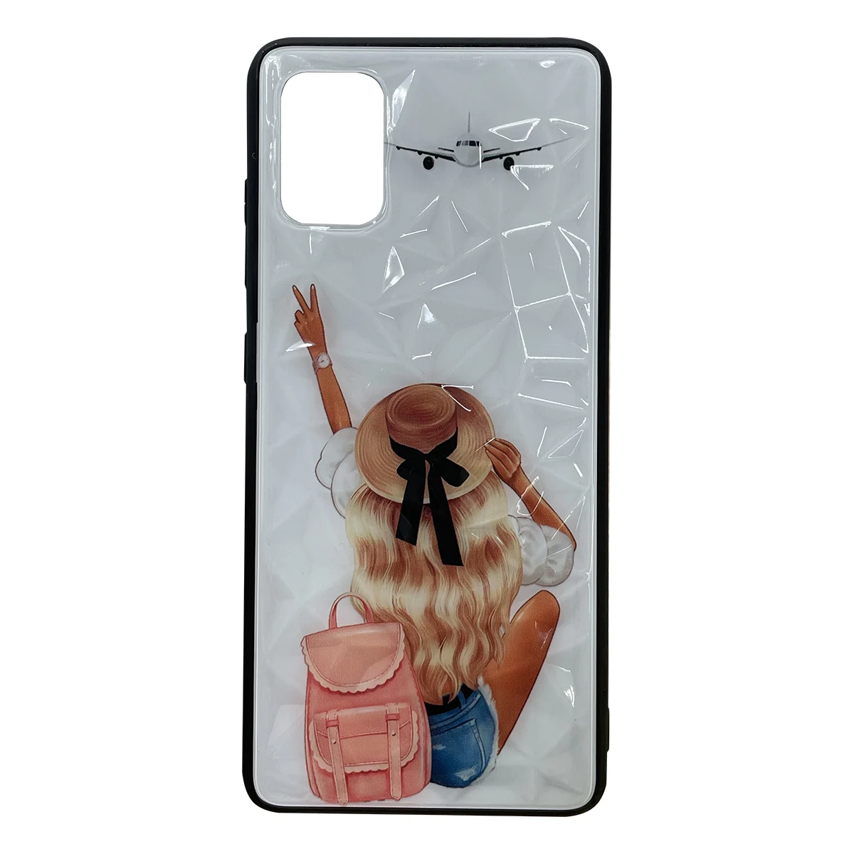 Чохол TPU + PC Prisma Ladies для Samsung Galaxy A51 4G (Backpack)