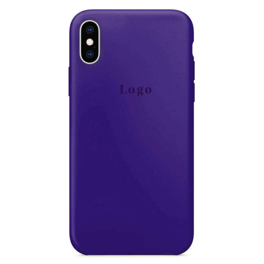 Чохол MaiKai Silicone для iPhone X/Xs - Deep Purple