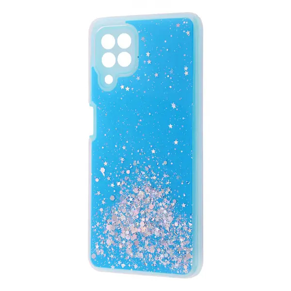 Чохол WAVE Brilliant Case (TPU) для Samsung A22/M32 (небесно-блакитний)