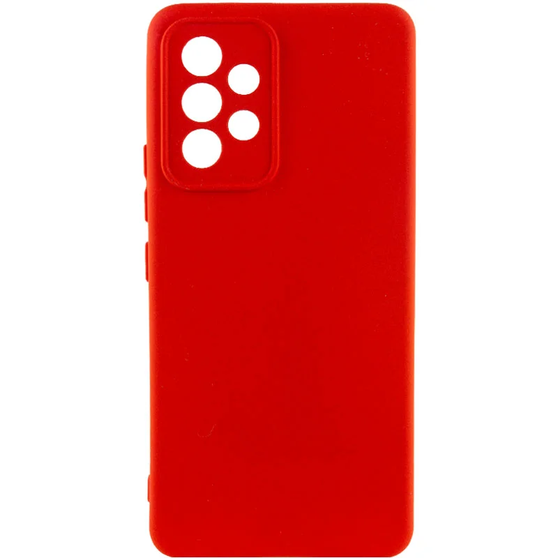 Чохол Silicone Cover Lakshmi Full Camera (AAA) для Samsung Galaxy A33 5G (Червоний / Red)