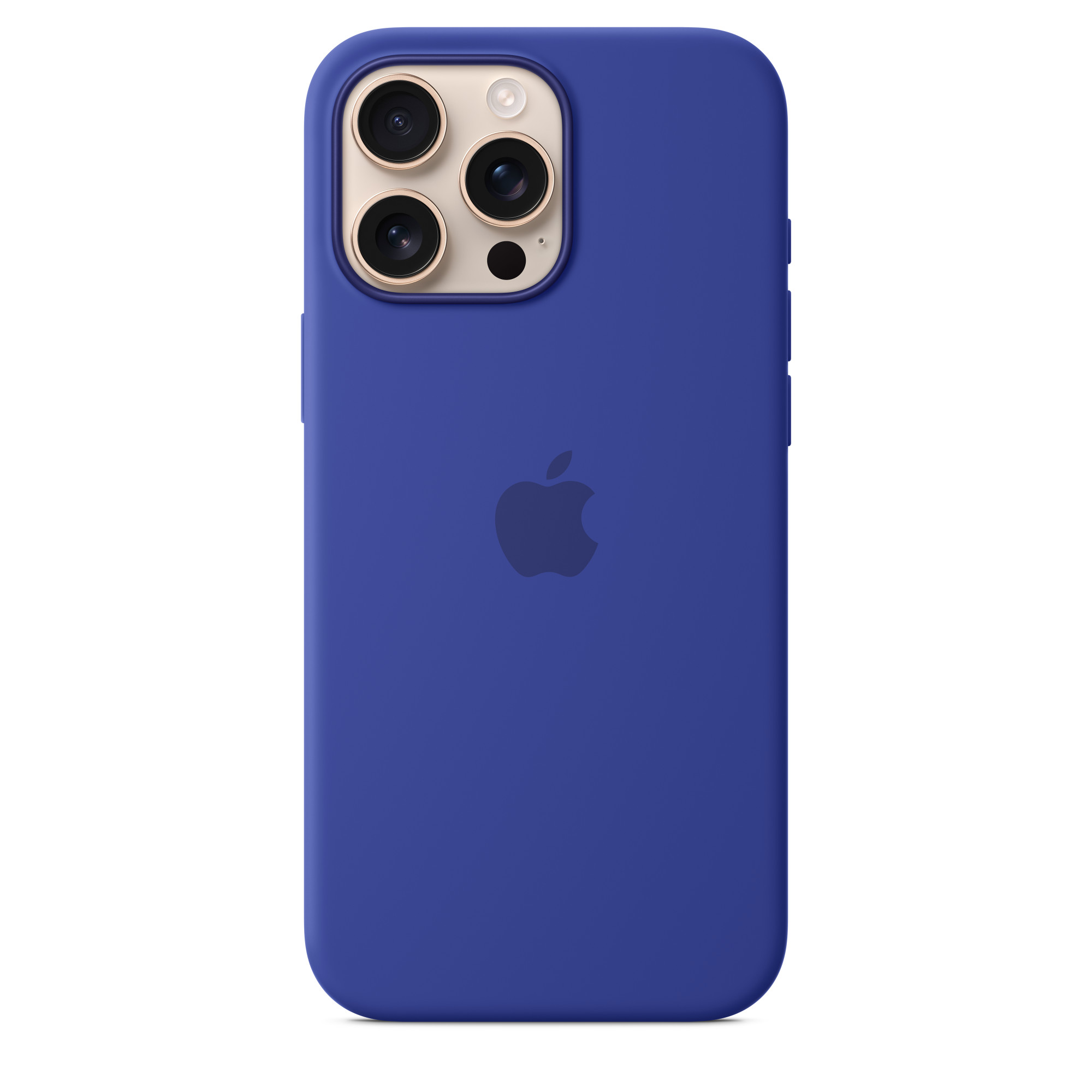 Чохол Silicone case (AAA) full with Magsafe and Animation для Apple iPhone 16 Pro Max (Ultramarine)