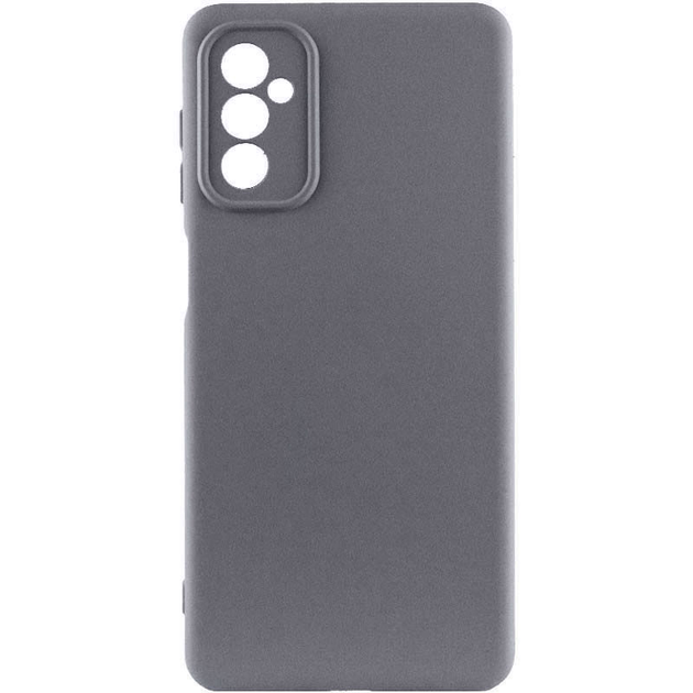 Чохол Silicone Cover Lakshmi Full Camera (AAA) для Samsung S21 FE (Сірий/Dark Gray)